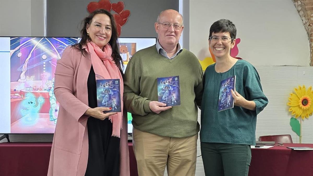 Elena Sáiz ha presentado su nuevo libro: 'Luchi: Misión salvar el planeta' 