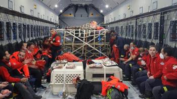 40 efectivos de ERICAM viajan al país para ayudar a las víctimas del terremoto