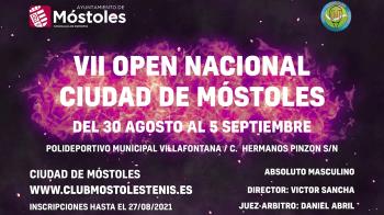 El torneo de tenis se disputará del 30 de agosto al 5 de septiembre