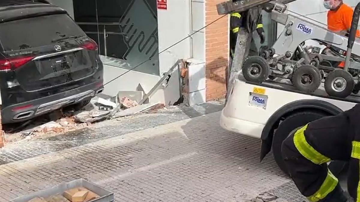 Han tenido que atender a dos personas heridas