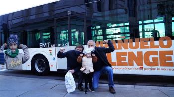 La EMT y Fundación Aladina acaban de renovar su convenio de colaboración
