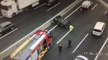 Lee toda la noticia 'En la Comunidad de Madrid aumentan los accidentes de tráfico'