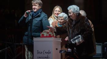 La Plaza Central se llenó de luces y emoción en una multitudinaria celebración navideña