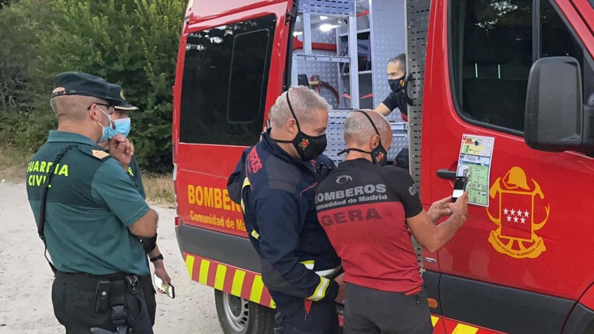 El hombre había cogido un tren hasta la estación de Carabanchel 