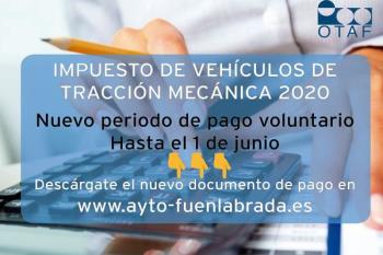 Lee toda la noticia 'Entra en la web municipal y descarga el nuevo documento de pago del IVTM'