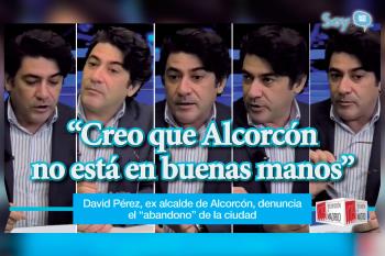 El ex alcalde de Alcorcón y actual consejero de Vivienda y Administración Local, David Pérez, denuncia el “abandono” de la ciudad