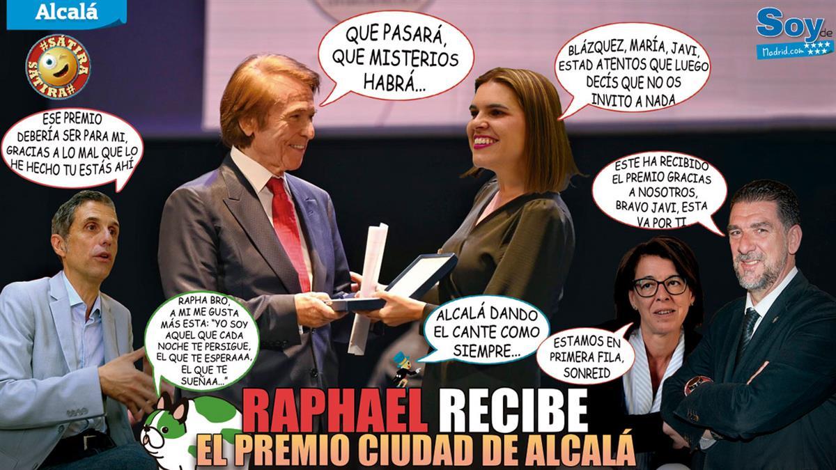 Raphael asegura que quiere seguir "estrechando lazos" con la ciudad complutense