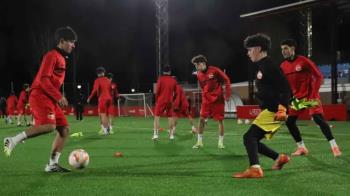 El lunes se entrenaron en las instalaciones federativas Ernesto Cotorruelo