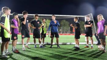 Dani Fidalgo y sus ayudantes del cuerpo técnico han trabajado con 27 jugadores de siete clubes