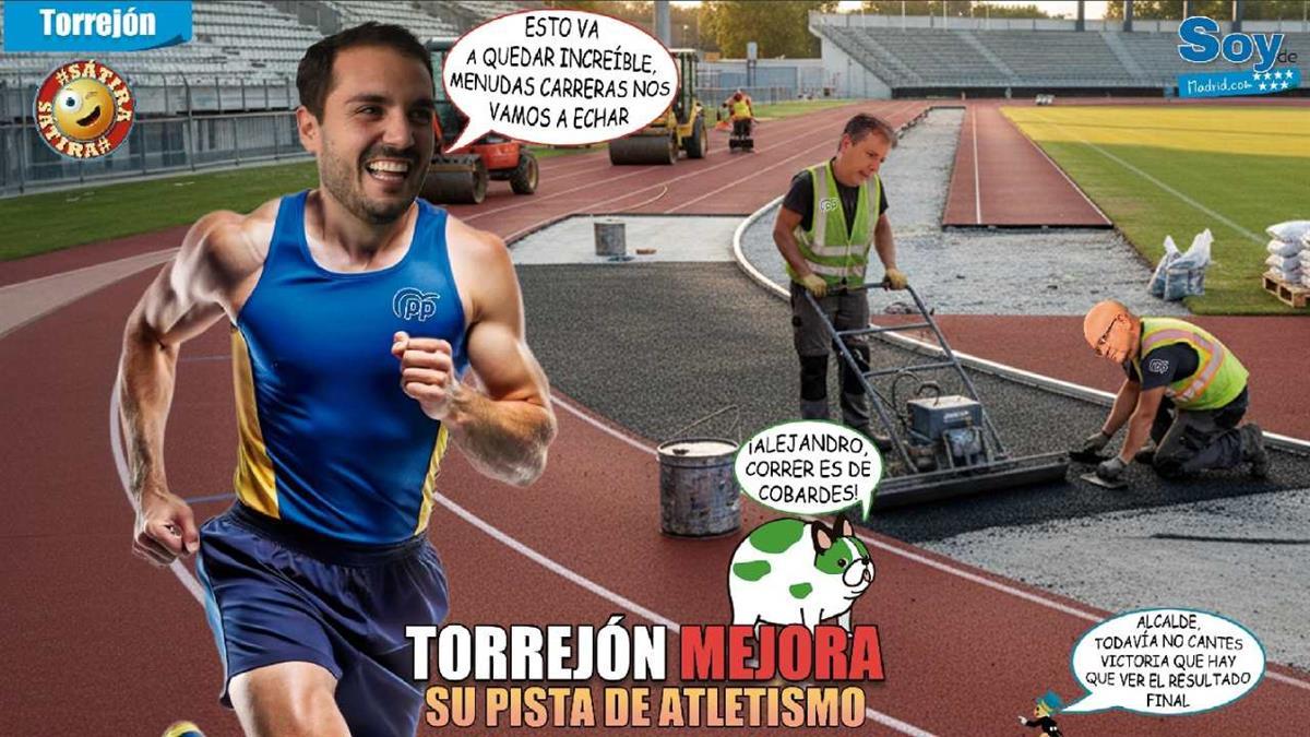 El regidor ha presentado las obras de la reforma integral de la Pista de Atletismo