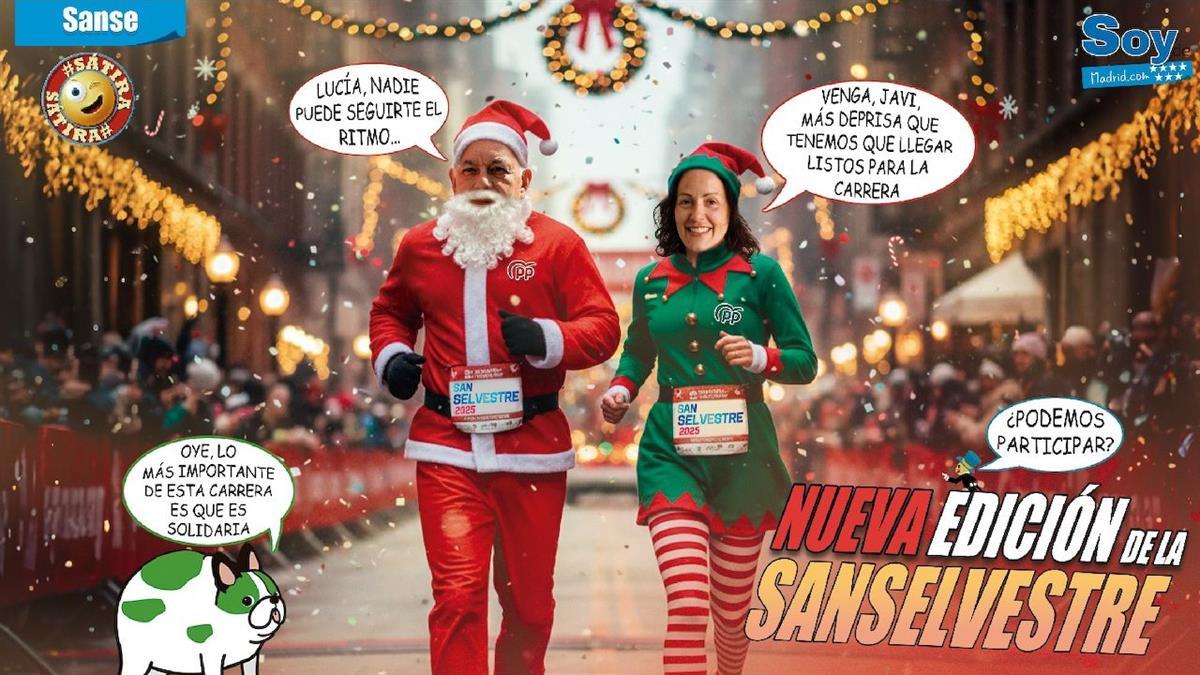 El concejal de Deportes ha presentado la nueva edición de la Sanselvestre 