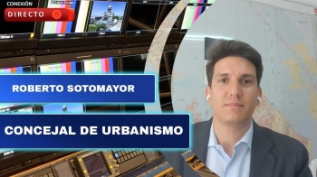 El concejal ha detallado la solución temporal que se ha instalado en la zona