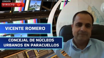 El concejal ha explicado los trabajos que se están realizando en esta urbanización