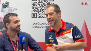 Charlamos con el campeón de España de "boccia" nos habla de cómo el deporte le ha cambiado la vida, y la ilusión que tiene por esta nueva faceta