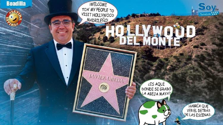 Juan Pineda: "Boadilla ahora es Hollywood del Monte"