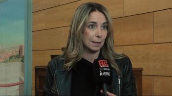 Mar Espinar, portavoz socialista en Madrid, valora ante nuestras cámaras la evolución de la "guerra ilegal" entre Estados Unidos e Irán
