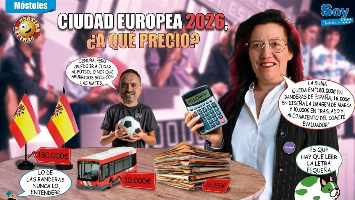 Sacamos la calculadora con la portavoz de Podemos Móstoles para conocer "el trasfondo" de la designación