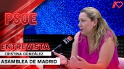 La socialista Cristina González pide a la presidenta madrileña que, "si le queda dignidad", dimita