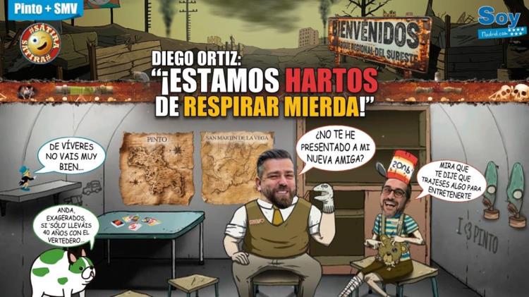 "Estamos hartos de respirar mierda"