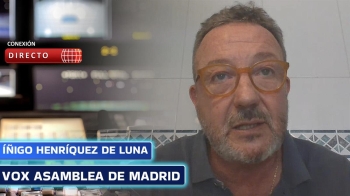 El diputado de VOX denuncia el "burladero" del clima y exige al parlamento retomar la actividad ante "la mayor catástrofe natural" de Madrid