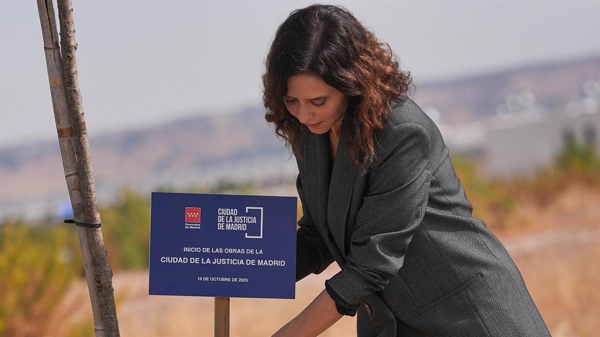 El Gobierno de Ayuso inyecta otros 108 millones más a la Ciudad de la Justicia para continuar su construcción