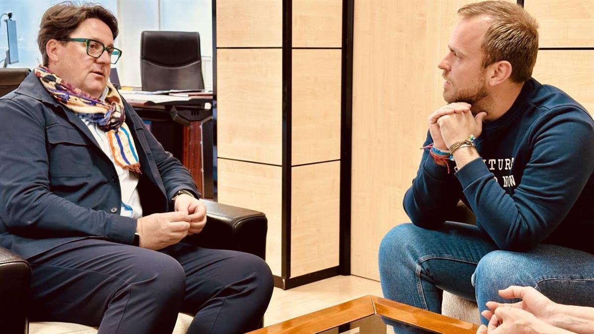 El alcalde de la ciudad se reúne con el CEO de Cloverty 