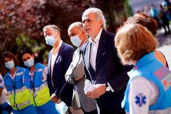 El Consejero de Sanidad, Enrique Ruiz Escudero, habla sobre la situación epidemiológica de la Comunidad