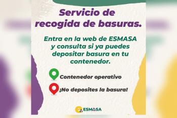 Con esta iniciativa se podrá hacer un seguimiento del restablecimiento del servicio de recogida