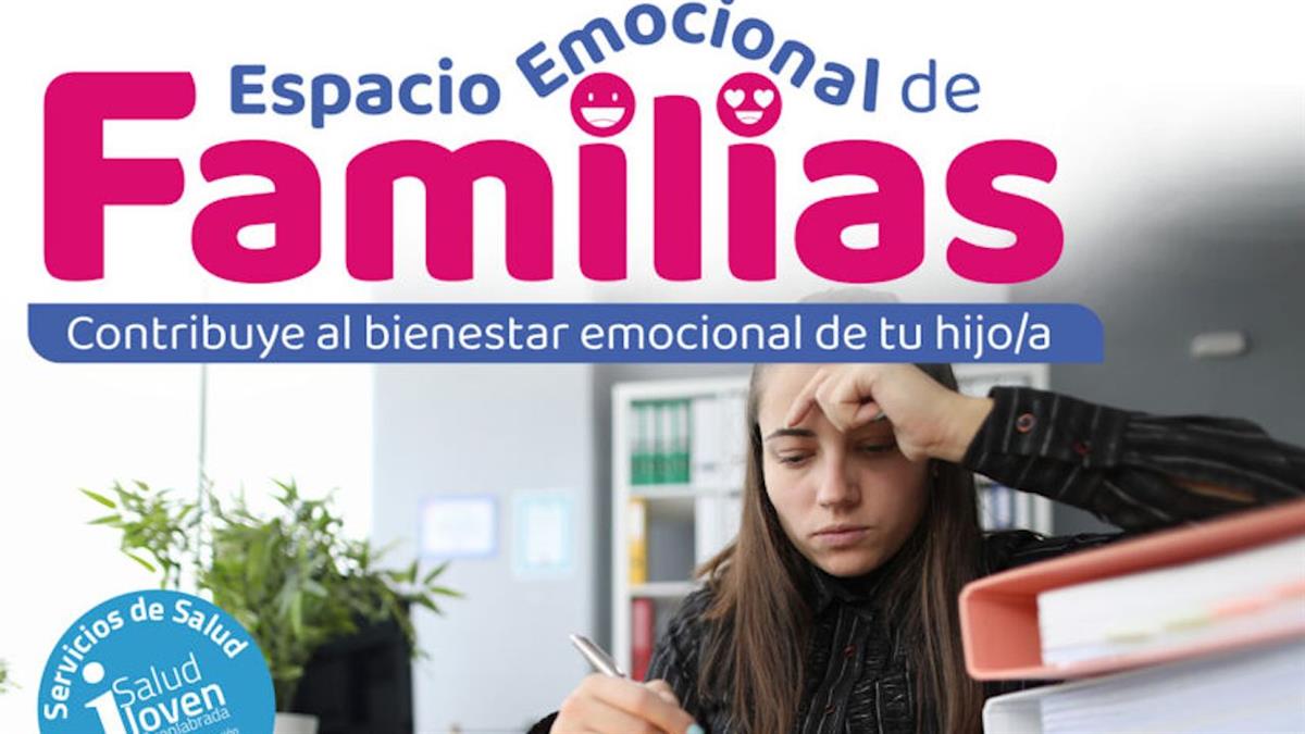 El 31 de marzo de 17:30 a 19:30 se abre el Espacio Emocional para Familias en el Espacio Joven La Plaza