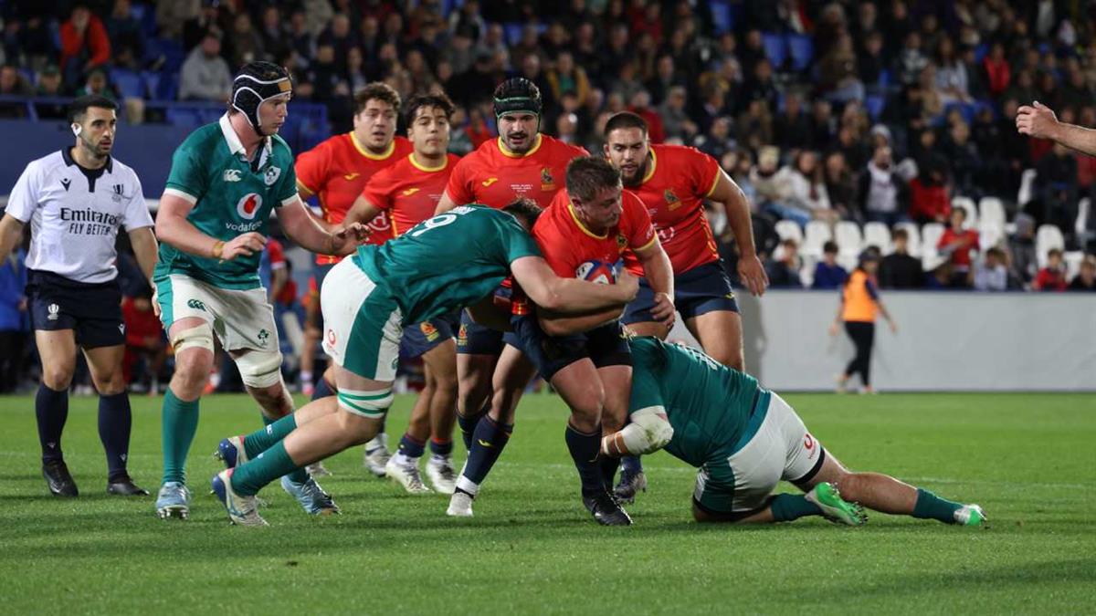 El Estadio Ontime Butarque de Leganés fue el escenario de este partido de rugby 