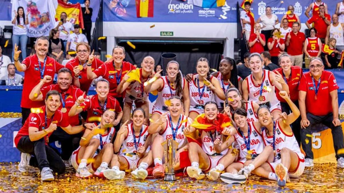 La madrileña Sara Okeke fue elegida como MVP del partido e incluida en el quinteto ideal