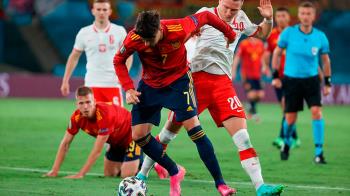 La Selección española se midió ante Polonia y quedó en tablas