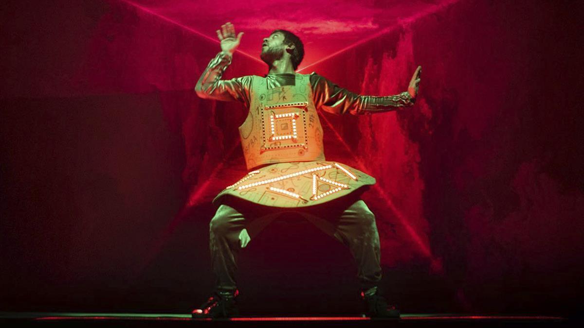 Un espectáculo de danza con proyecciones 3D
