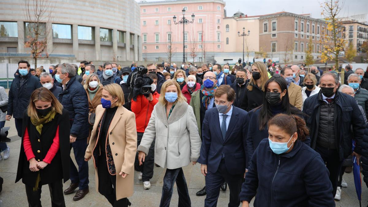 La zona normaliza su movilidad con la reapertura de la plaza y el túnel Bailén-Ferraz
