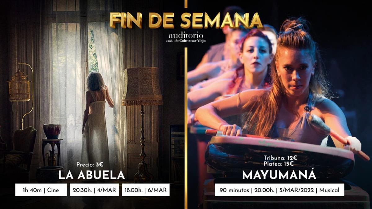 Se presenta el espectáculo `Currents de Mayumaná´, la película `La abuela´ y exposiciones en Picasso