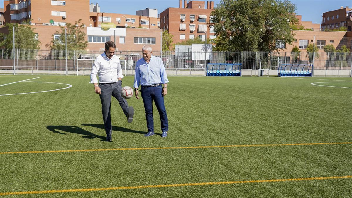 Se han renovado prácticamente al completo para el disfrute de los torrejoneros