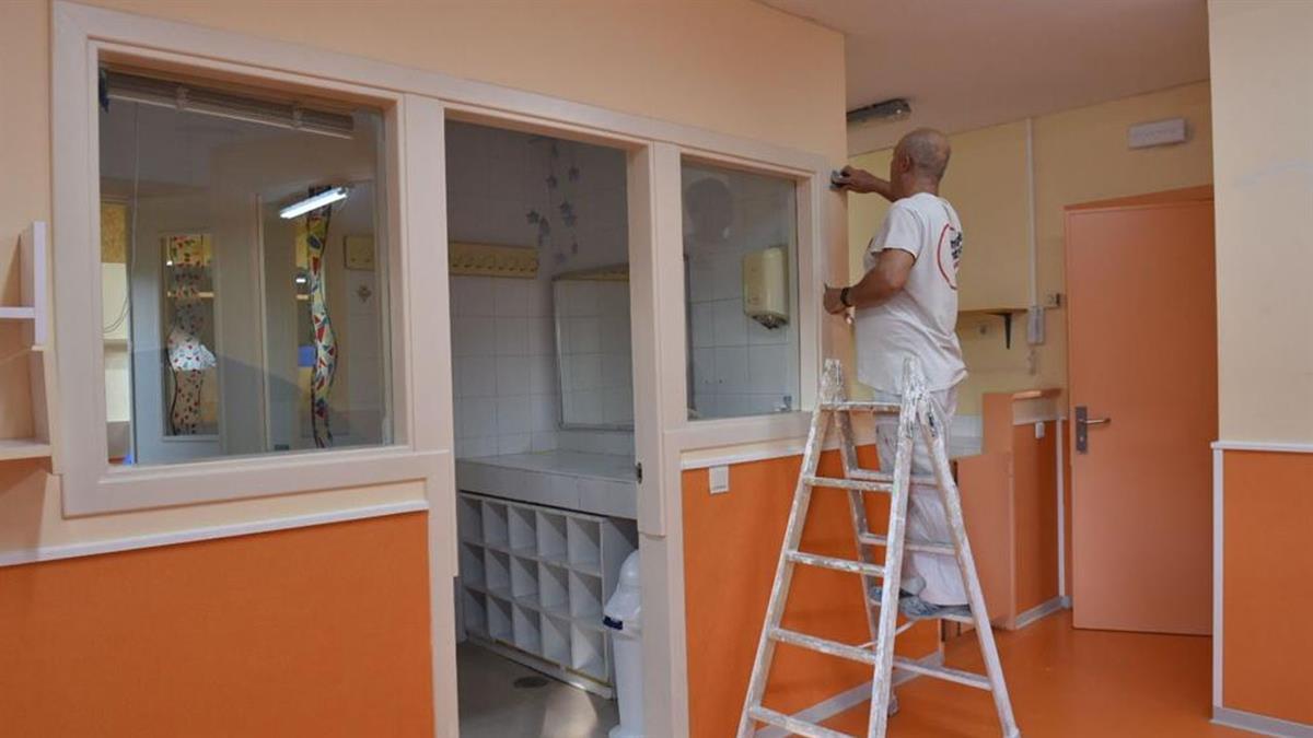 Un plan enmarcado en las obras de mejora de los meses de verano