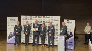La imposición tuvo lugar en el día de ayer y ha sido otorgada por la Unión Nacional de Jefes y Mandos de Policía Local en el marco del VII Encuentro Nacional de Policías Locales