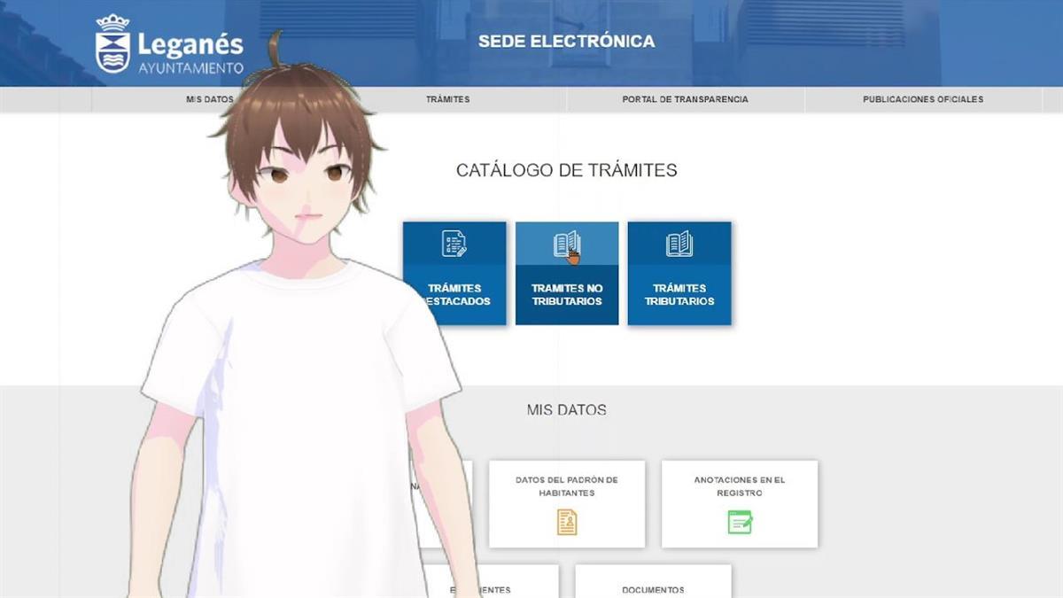 También se podrá pedir una cita previa para atención presencial, presentar una sugerencia o reclamación y acceder al Portal de Transparencia