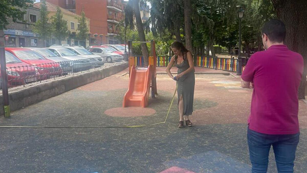 La concejalía de Infancia vela por los parques públicos de El Escorial