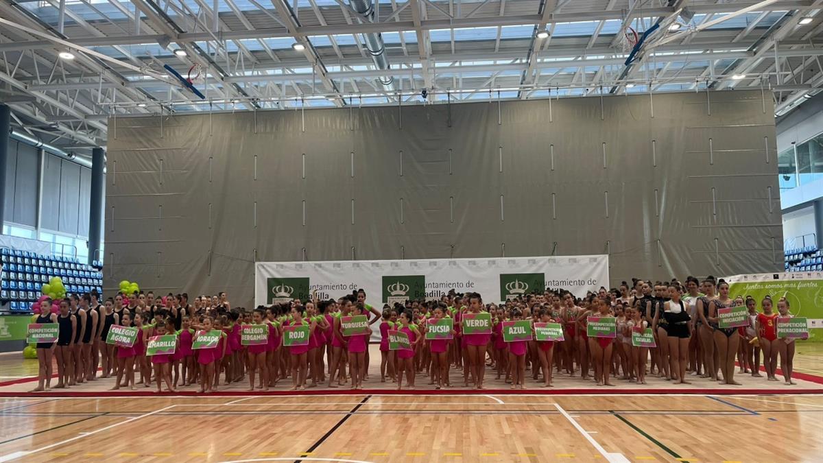 El pabellón Rey Felipe VI se vistió de Gimnasia Ritmica al más alto nivel