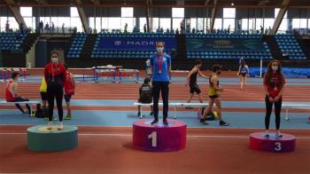 En el campeonato de Madrid sub-20 de pista cubierta y campeonato de España de cross