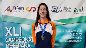 La deportista logra tres medallas de oro y una de bronce, sumando éxitos a su palmarés