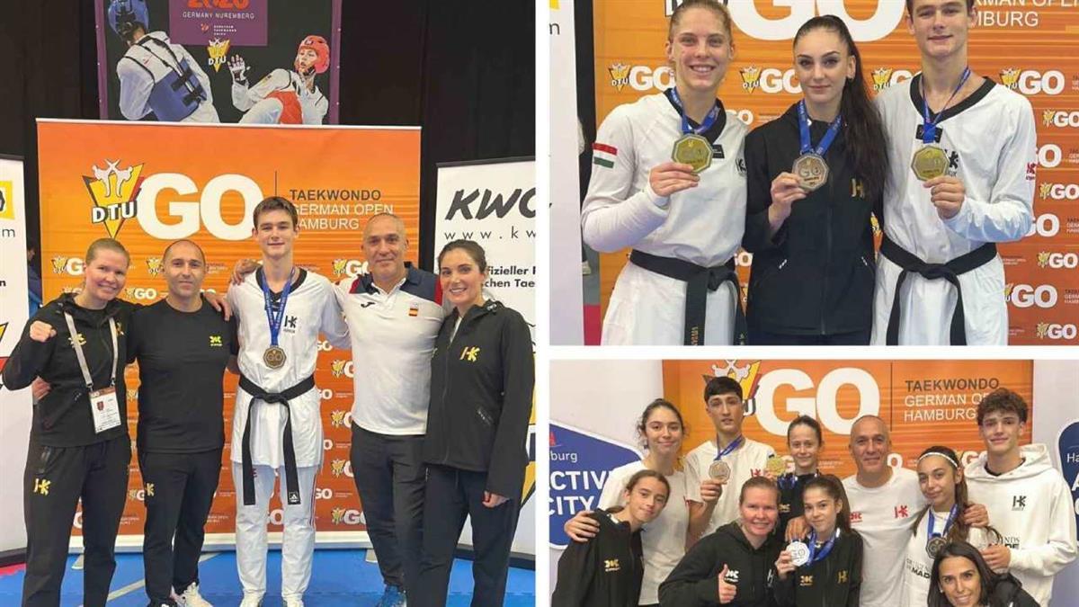 Durante su participación en el German Open G2 en Hamburgo