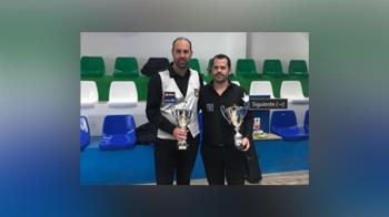 Con Rubén Legazpi, Claudia Mardomingo y Juan Pantoja