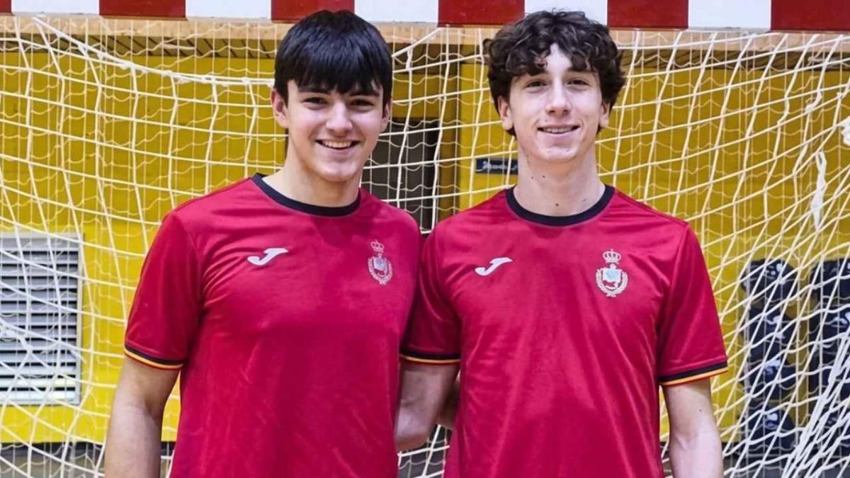 Marcos García y Marcos Lázaro, del club de balonmano, han sido convocados por la Selección Española 