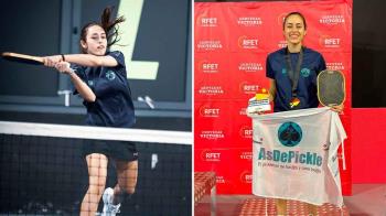 La deportista se colgó el bronce en el Campeonato de España de clubes de pickleball