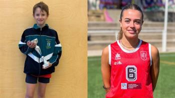 Gabriela del Valle se colgó el bronce y Miguel Salete logró el tercer puesto en la Liga de Esgrima 