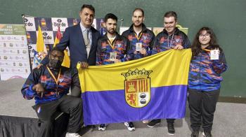 Unos galardones que obtuvieron en el Campeonato de España de parakarate
