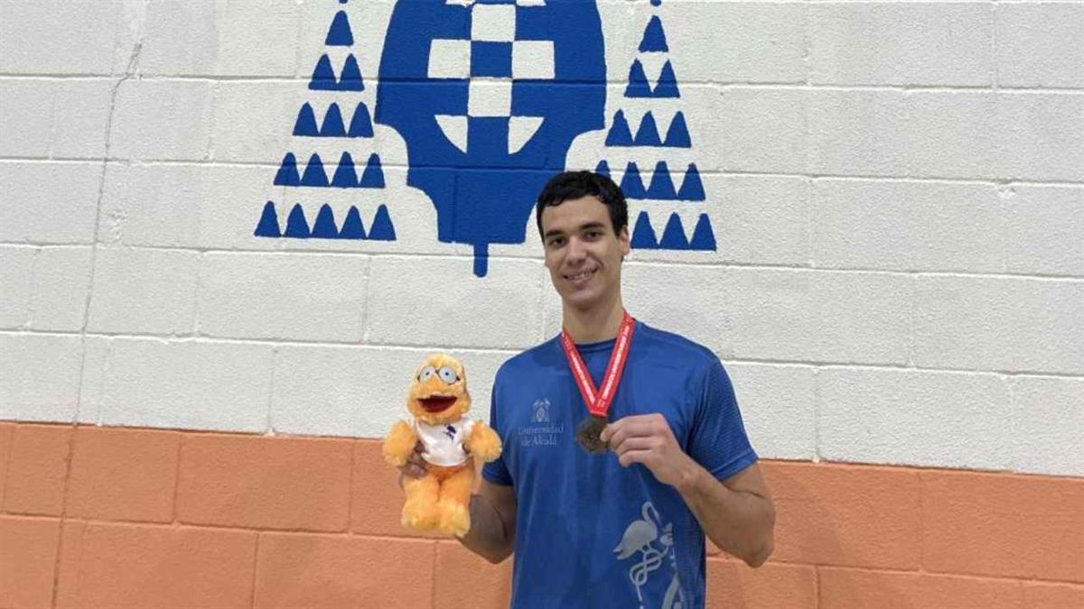 David Vivas se clasificó tercero en el Campeonato de Madrid universitario de Karate